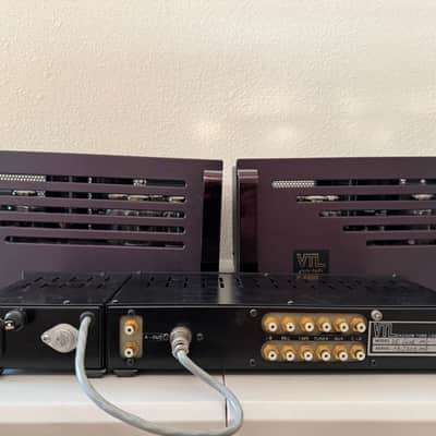 VTL MB-250 Monoblock Amplifiers Pair and VTL Deluxe Preamplifier image 2