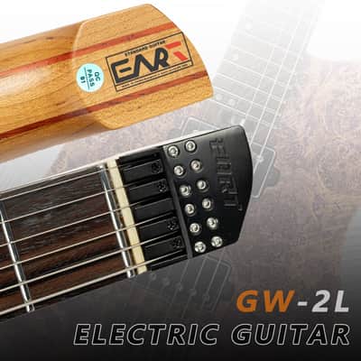 Eart Guitars, GW2L, Left Handed Headless Electric Guitars,Stainless Steel frets, with Gigbag EHKHG image 5