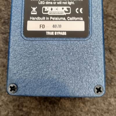 Mesa Boogie Flux Drive Overdrive Pedal 2010s - Black image 3
