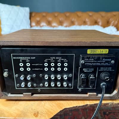 Sansui RA-500 Reverb Unit 1970’s - Wood image 5