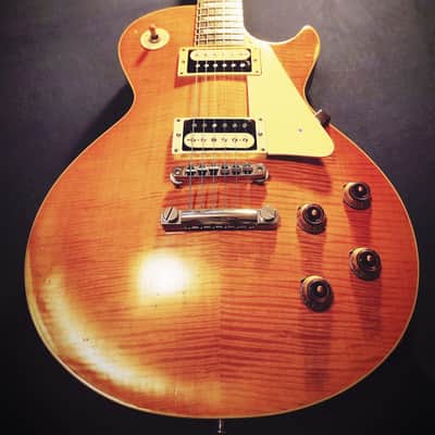 Edwards by ESP E-LP 135 ALS/RE - Single Cut laquer relic Lemon Burst image 1