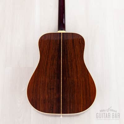 1976 Guild D-50 Bluegrass Special Vintage Dreadnought Acoustic Guitar Sunburst w/ Case, USA Westerly image 3