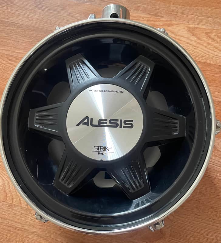 Alesis Strike 10" Dual-Zone Mesh Electronic Drum Pad 2010s - Black image 1