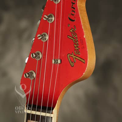 1966 Fender Coronado II Candy Apple Red with CHECKERBOARD BINDING!!! image 9