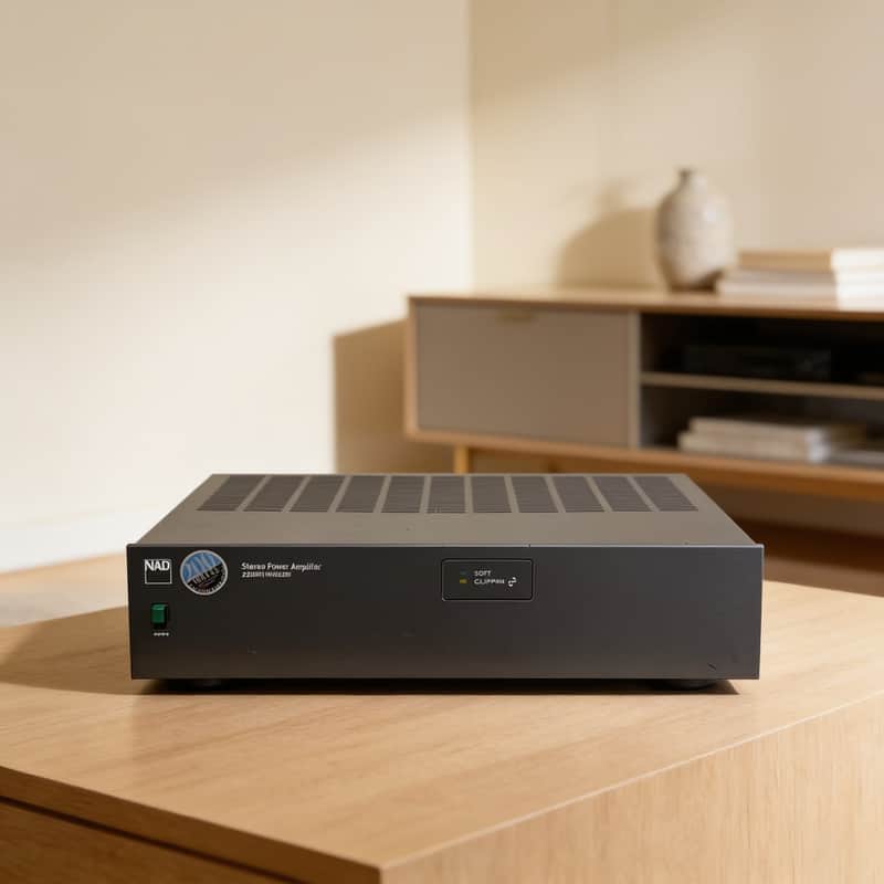 NAD 2240PE Rare Vintage Power Amplifier Working Stereo Hi-Fi Warranty image 1