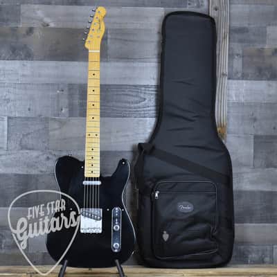 Mint Fender Dealer Exclusive Vintera  Road Worn  '60s Double Esquire -  Black with Deluxe Gig Bag image 14