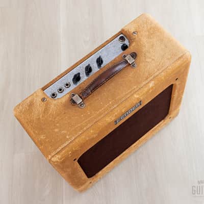 1949 Fender Deluxe Tweed TV Front Vintage Tube Amp image 3