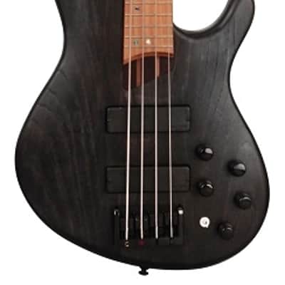 Cort B4 Plus AS RM Bass, Swamp Ash Body, Roasted Maple Fingerboard, 5-pc Neck, Burgandy Red image 1