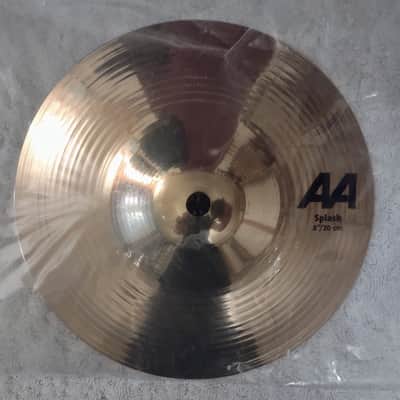 Sabian AA 8" Splash Cymbal - Brilliant - NEW/UNUSED image 9
