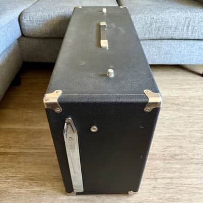 Fender Bassman 2-Channel 50-Watt 2x12" Piggyback Guitar Amp 1964 - 1966 Black Panel image 5