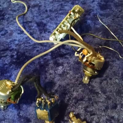 1990s Ibanez RG Wiring harness modded image 2