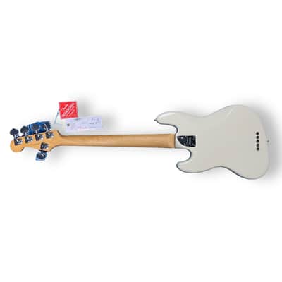Fender AM Pro II Jazz (5), Olympic White / Rosewood *IN STOCK* image 9