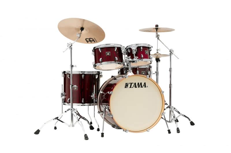 Tama CL52KR-PGGP Superstar Classic Drum Set 5 pcs - Gloss Garnet Lacebark Pine/Chrome HW + SM5W Hardware Kit image 1