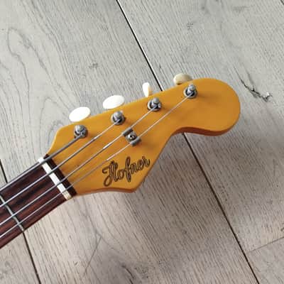 Hofner 182E1 Professional Bass 1965- Red image 5