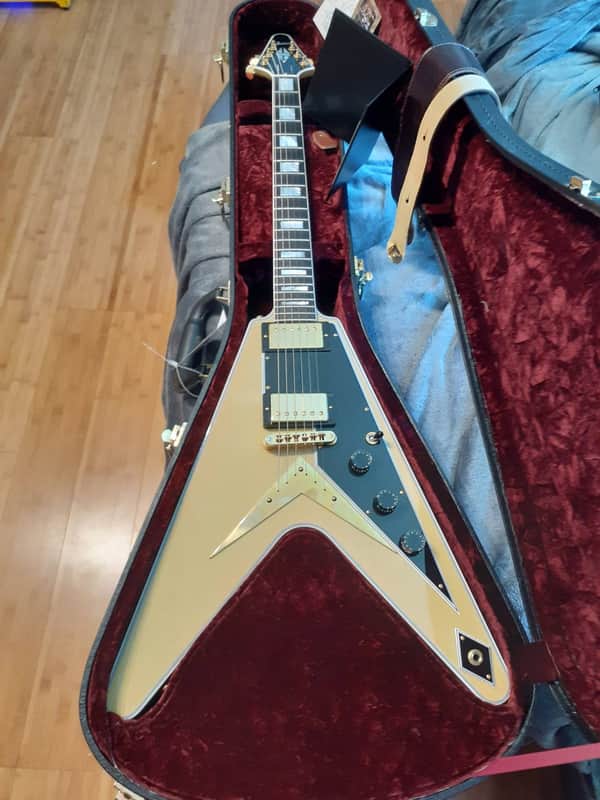 2024 Gibson Custom Shop TV Yellow Flying V Custom image 1
