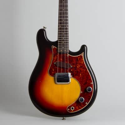 Fender Solid Body Electric Mandolin (1963), ser. #01614, original white tolex hard shell case. image 1