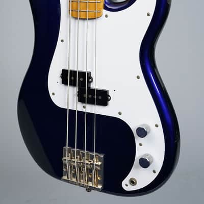 Fender Japan Custom Order PB-57 Precision Bass Reissue MIJ 1992 - Indigo Purple Metallic image 3