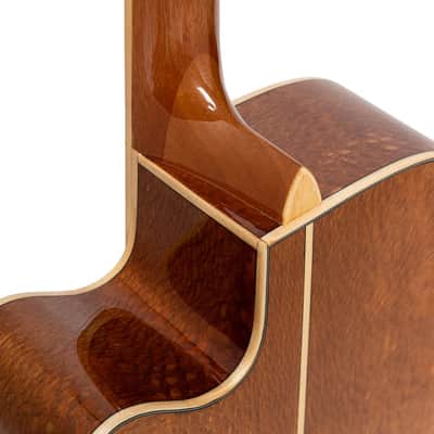 Stagg SA45 DCE-LW Dreadnought Cutaway Spruce Top Mahogany Neck 6-String Acoustic-Electric Guitar image 6