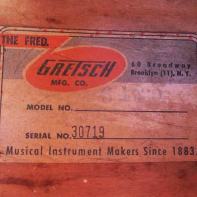 Gretsch 6120 Guitar, 1960, Brooklyn, N.Y. Case, All Original image 3