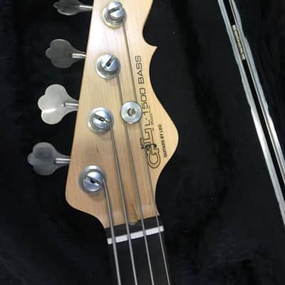 G & L L 1500 Fretless 2008 Flame Maple with binding image 2