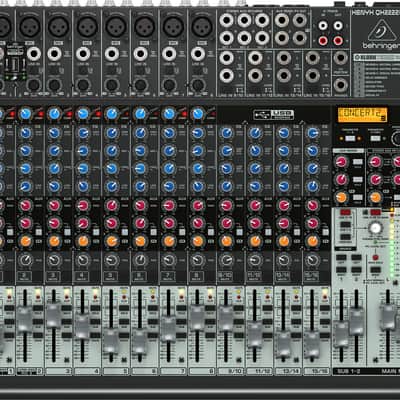 Behringer Xenyx QX1202USB 12-Input Mixer with USB Interface and