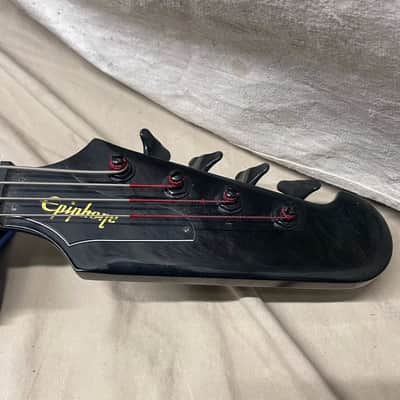 Epiphone Limited Edition Custom Shop Thunderbird IV 4 t-bird 4-string Bass 2010 Black image 11