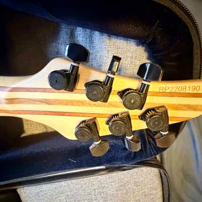 Mayones Regius Core V24 6 - Master Grade Buckeye Burl Carved Top, 5A Pale Moon Ebony, Left-Handed, Lefty, LH, Left, RARE image 14