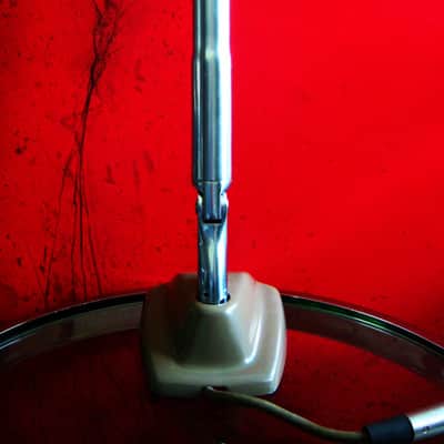 Vintage 1950's Ampex H-1390 / Electro-Voice 636 Omnidirectional Dynamic Microphone Hi Z w stand and cable 664 630 605# 1 image 10