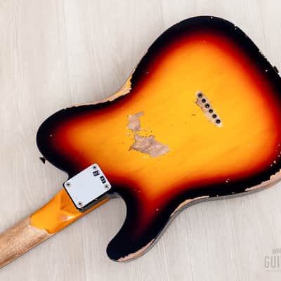 Fender Custom Shop 1963 Telecaster Heavy Relic Sunburst image 12