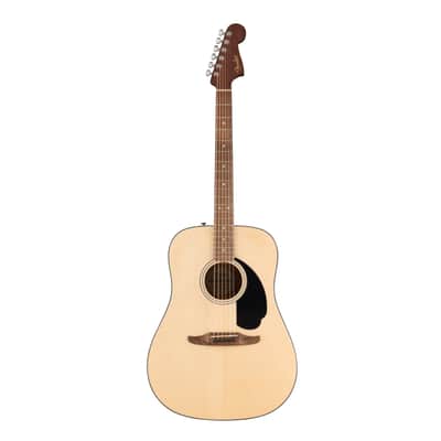 Fender California Standard Redondo Pack Spruce Top Sapele Back and Sides Black Pickguard Slim C Neck Walnut Fingerboard (Natural) image 7