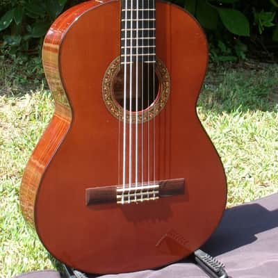 1973 Kazuo Yairi YC-50 Handcrafted Classical Guitar Jacaranda +Hard Case plus more extras image 2