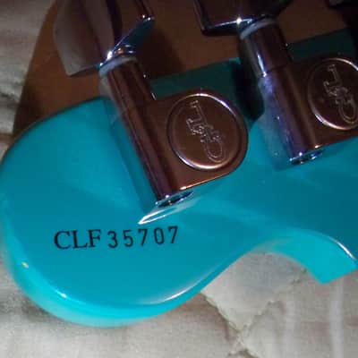 2004 G&L Legacy ( Stratocaster like ) Custom Order Belair Green Matching Headstock Painted Neck George Fullerton Leo Fender image 6