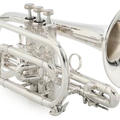 Bach 184SML Stradivarius Professional Bb Cornet - Silver-plated image 1