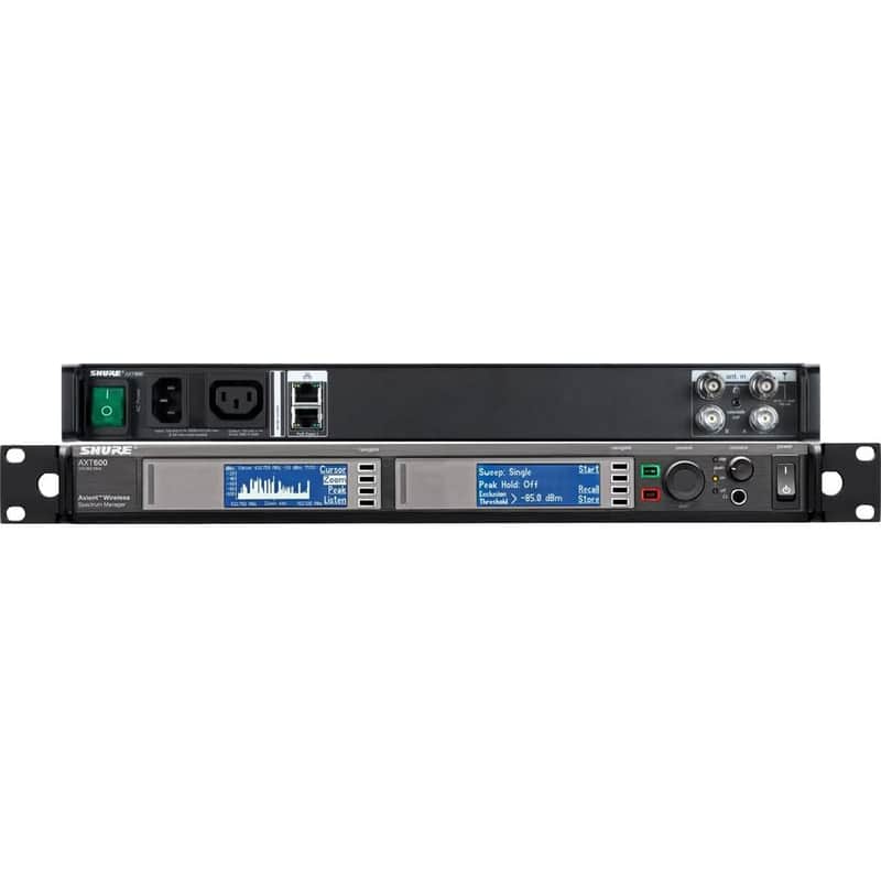 Shure AXT600 Axient Spectrum Manager - black image 1