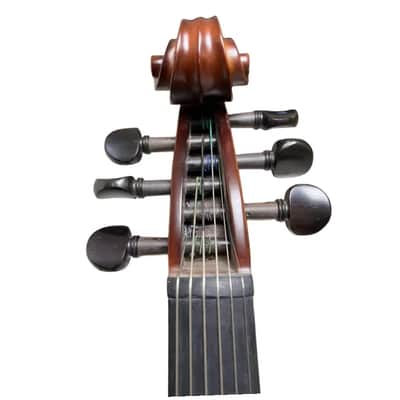 SONG 6 string brown 4/4 electric violin,Full size Acoustic 6 string brown 4/4 electric violin + full size Acoustic Violin, Good sound image 10