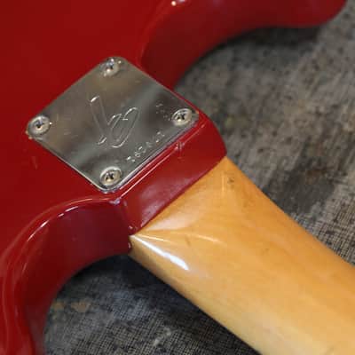 Vintage! 1966 Fender Mustang Electric Guitar Dakota Red + OHSC image 19