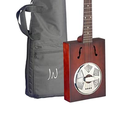 JN Guitars Cask Series 4 String Acoustic Cigar Box Guitar - CASK-PUNCHEON image 1