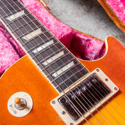 Tokai LS420 Plain Top Custom Shop Violin Flame #2145613 image 10