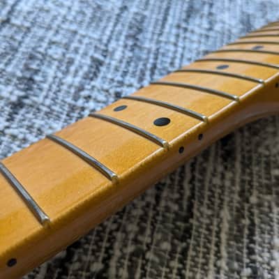 2024 Fender 70th Anniversary American Vintage II '54 Stratocaster Maple Guitar Neck w/ Tuners image 12