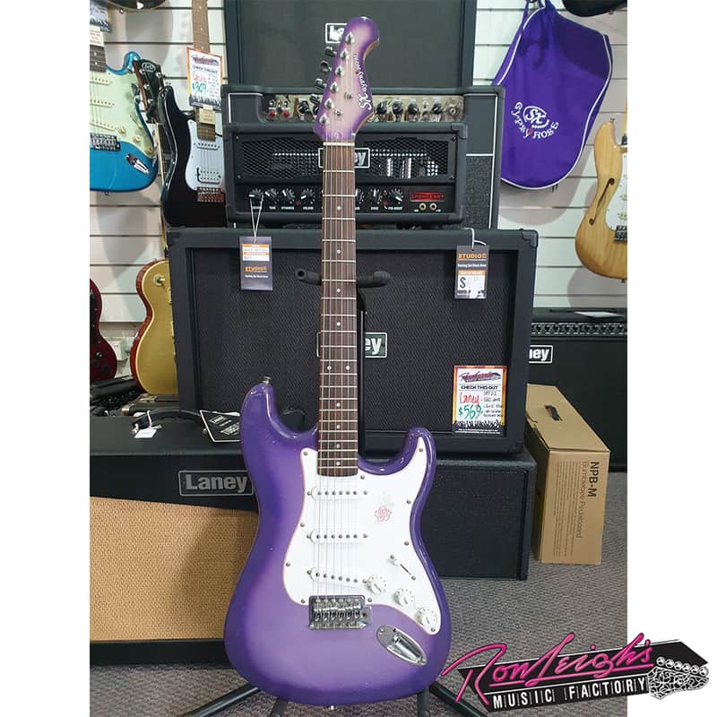 SX GR5PL Gypsy Rose 7/8 Size Stratocaster Electric Guitar with Bag