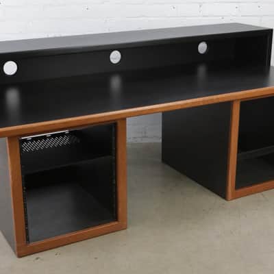 KK Audio 24U Studio Workstation Production Desk w/ Shelf and Power Strips #47457 image 20