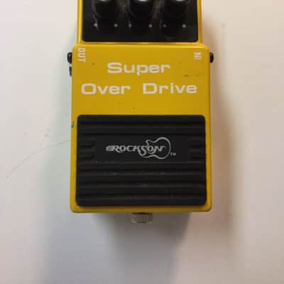 Rockson OD-10 Super Over Drive Rare Vintage JRC4558DD Guitar Effect Pedal image 1