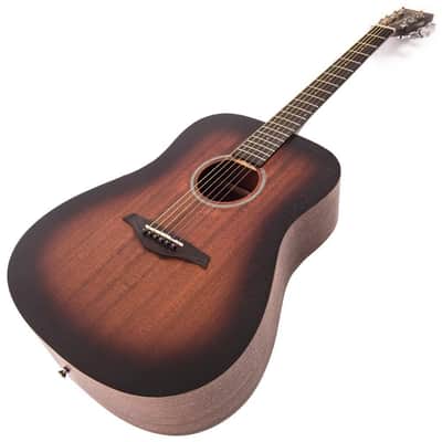 Vintage Statesboro Dreadnought Acoustic Guitar - Whisky Sour (V440WK) image 9