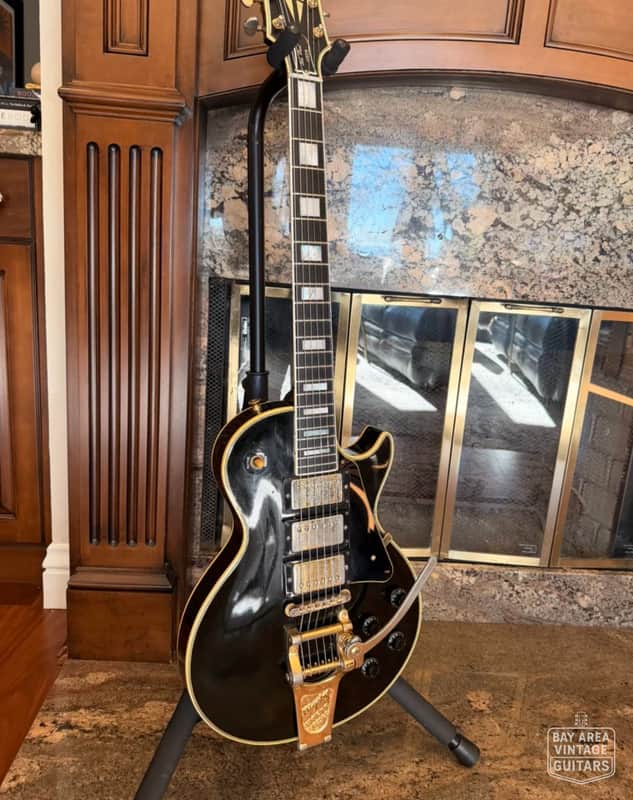 1960 Gibson Les Paul Custom | Black Beauty w/ 2 PAFs & Factory Bigsby! image 1