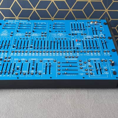 Behringer 2600 Blue Marvin Gray Meanie - Black Valchromat Dual Angle Stand from Synths And Wood image 7