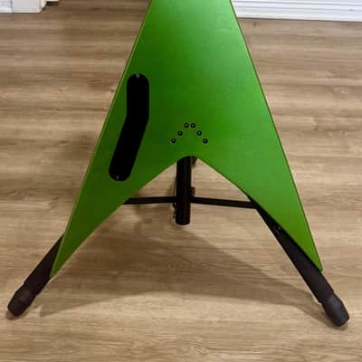 Kramer Dave Mustaine Signature Vanguard 2023 - Present Rust In Peace Alien Tech Green image 2