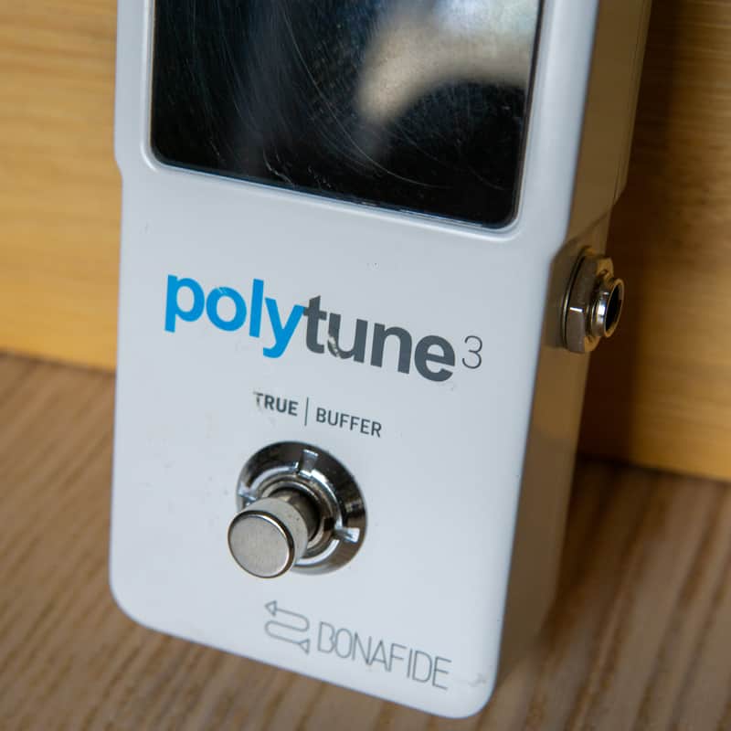 TC Electronic Polytune 3 Polyphonic Tuner Pedal 2017 - Present - White image 1