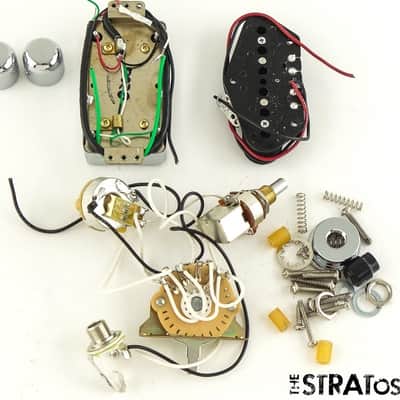 Fender Player II Modified Tele SH PICKUPS POTS KNOBS SWITCH, Noiseless Tele image 2