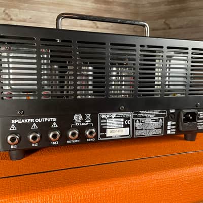 Orange Dark Terror 15-Watt Guitar Amp Head - Includes Soft Case and Cables imagen 5