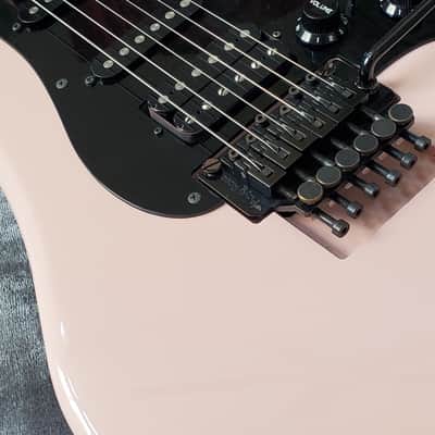1987 Kramer F-3000 Focus Series Made in Japan Vintage Rare Electric Guitar - Pink Finish + Hard Case image 6
